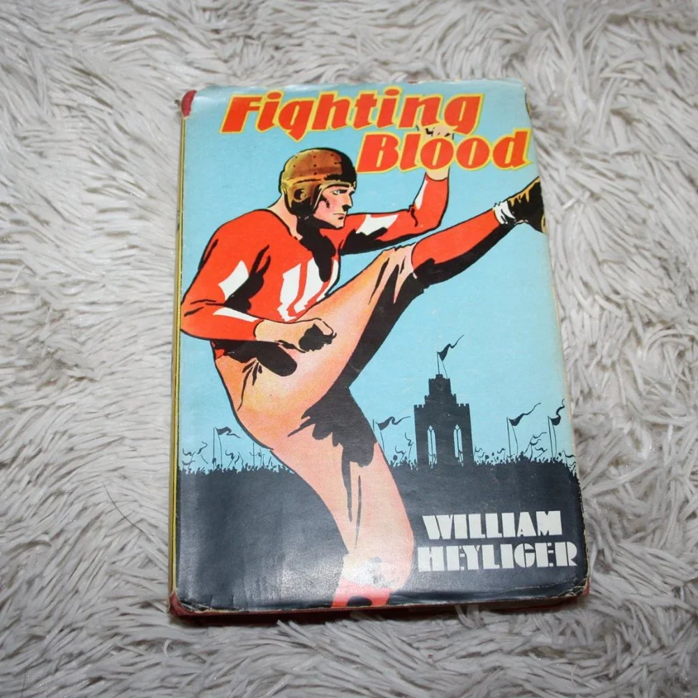 1936 Fighting Blood vintage book hardcover (B.e.)